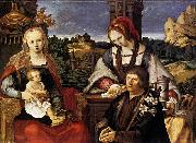 Virgin and Child with Mary Magdalen and a donor.